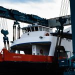 Great Lakes Shipyard Kelleys Island Ferry Boat Line Ferry CARLEE EMILY