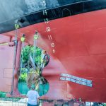 Coast Guard Cutter Morro Bay at Great Lakes Shipyard, 2018