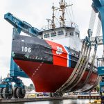 Coast Guard Cutter Morro Bay at Great Lakes Shipyard, 2018